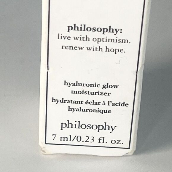 Philosophy Renewed Hope in a Jar Water Cream Moisturizer Travel .23fl oz 7ml New - Picture 2 of 6